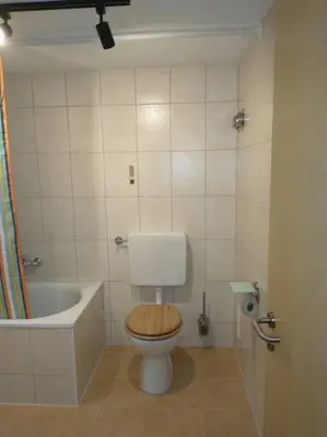 Ein Badezimmer in der Unterkunft Schicke hundefreundliche Wohnung
