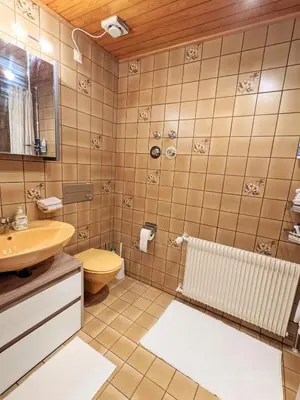 Ein Badezimmer in der Unterkunft Ferienwohnung Fischer