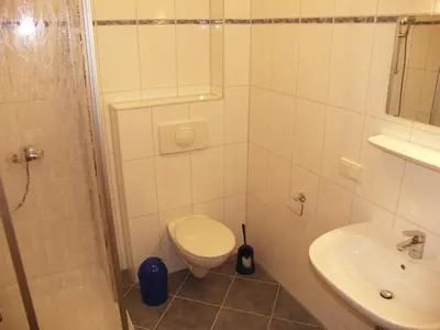 Ein Badezimmer in der Unterkunft Gästehaus Stephanie