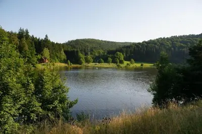 Naturlandschaft in der Nähe der Ferienwohnung
