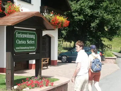 Gäste, die in der Unterkunft Quaint Apartment in Hüttenthal with Garden übernachten