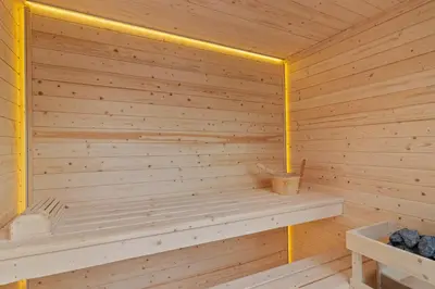 Grundriss der Unterkunft Gästehaus für 3 - Sauna - Terrasse - WLAN - Küche