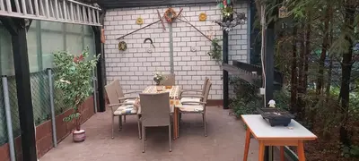 Ein Balkon oder eine Terrasse in der Unterkunft Apartment Popp Langen