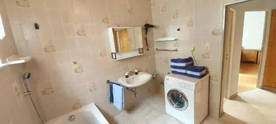 Ein Badezimmer in der Unterkunft Apartment Popp Langen