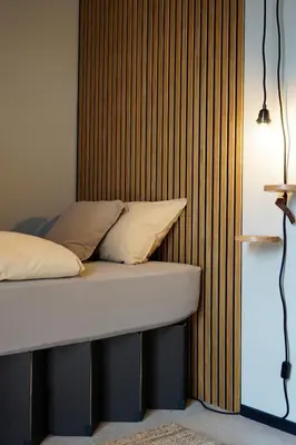 Ein Bett oder Betten in einem Zimmer der Unterkunft Talbach Apartments
