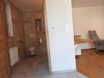 Ein Badezimmer in der Unterkunft Einzel- Monteurzimmer barrierfrei