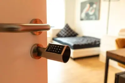 Ein Bett oder Betten in einem Zimmer der Unterkunft NECKARWESTHEIMER Appartement