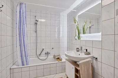 Ein Badezimmer in der Unterkunft Imma - im idyllischen Walldürn-Glashofen
