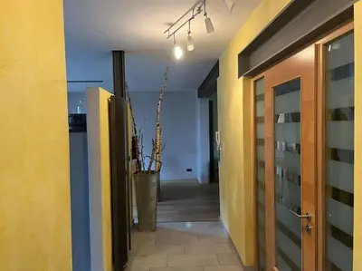 Grundriss der Unterkunft Schöne Wohnung mit Gartennutzung