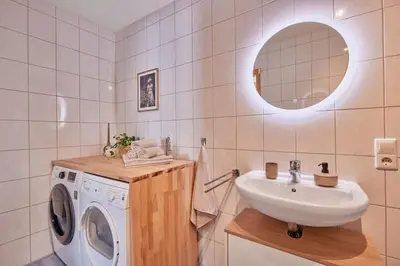 Ein Badezimmer in der Unterkunft Mona - idyllisches Örtchen