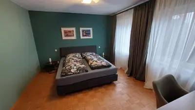 Ein Bett oder Betten in einem Zimmer der Unterkunft Ruhe genießen und wohlfühlen auf 70m²