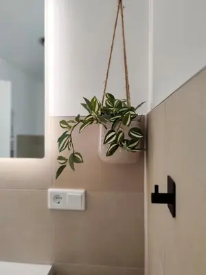 Ein Badezimmer in der Unterkunft Hygge Home - mit Garten und Stellplatz für Feriengäste-, Monteure / Netflix / 10 min. zur Sinsheim Therme und zur Autobahn