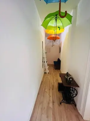 Grundriss der Unterkunft Künstlerisches Apartment