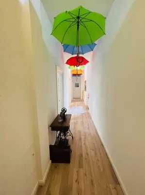 Grundriss der Unterkunft Künstlerisches Apartment