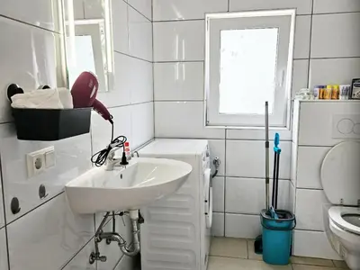 Ein Badezimmer in der Unterkunft Work & Stay in Mannheim