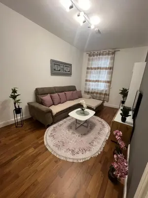 Ein Sitzbereich in der Unterkunft VIP Wohnung Heidelberg