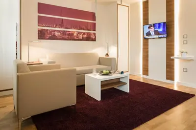 TV/Unterhaltungsangebot in der Unterkunft Living Apartments Ludwigshafen