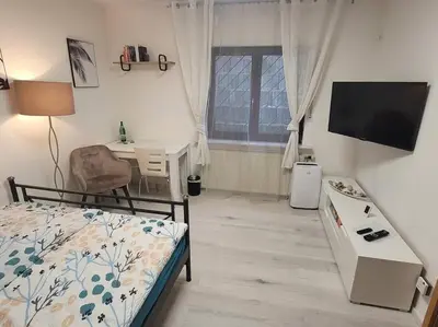 TV/Unterhaltungsangebot in der Unterkunft Souterrainwohnung