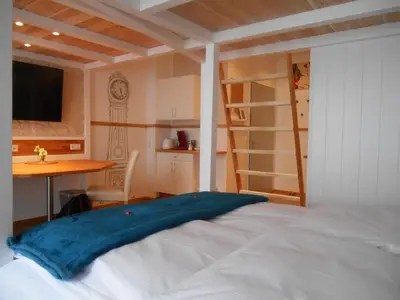 Ein Bett oder Betten in einem Zimmer der Unterkunft Warum ins Hotel