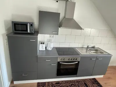 Küche/Küchenzeile in der Unterkunft Apartment Delux mit 4 Schlafzimmer