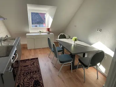 Küche/Küchenzeile in der Unterkunft Apartment Delux mit 4 Schlafzimmer