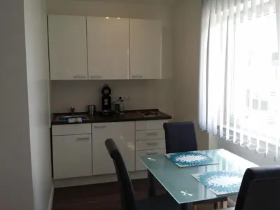 Küche/Küchenzeile in der Unterkunft HD City Apartments