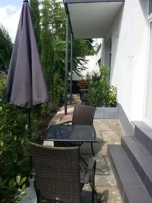 Ein Garten an der Unterkunft HD City Apartments