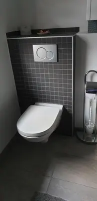 Ein Badezimmer in der Unterkunft Ferienwohnung Pfungstadt