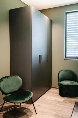 Ein Sitzbereich in der Unterkunft Exklusive Design Appartement Palm Paradise Neubau