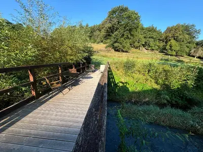 Naturlandschaft in der Nähe der Ferienwohnung