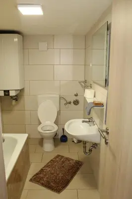 Ein Badezimmer in der Unterkunft Ferienhaus Eberbach