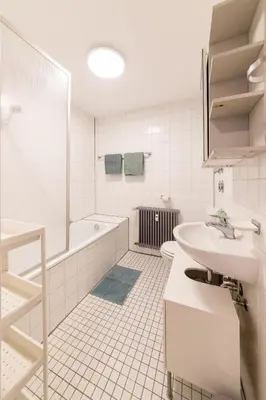 Küche/Küchenzeile in der Unterkunft NEW Luxury Apartment in Heilbronn, Ludwigsburg, Backnang, Stuttgart