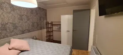 Ein Bett oder Betten in einem Zimmer der Unterkunft Gouda