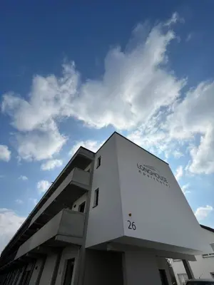 Das Gebäude in dem sich das Hotel befindet