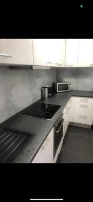 Küche/Küchenzeile in der Unterkunft Hostel Kornwestheim