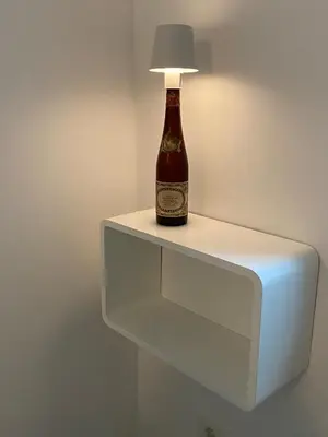 Getränke in der Unterkunft Schmuckstück an der Wormser Stadtmauer