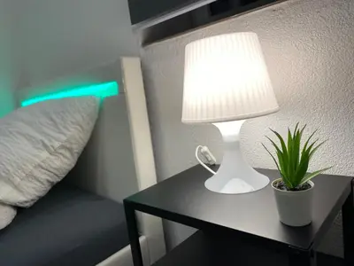 Grundriss der Unterkunft STN Apartment Suite - Ferienwohnung mit 2 Schlafzimmer & Parkplatz, Highspeed WLAN, Fußbodenheizung & Netflix Premium, Zentral zu Audi & Schwarz Gruppe