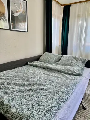 Ein Bett oder Betten in einem Zimmer der Unterkunft Schöne zentrale Wohnung Nähe HB