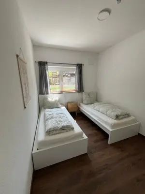 Ein Bett oder Betten in einem Zimmer der Unterkunft Auszeit in Schwaigern