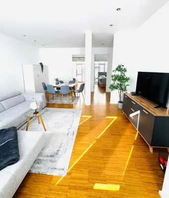 TV/Unterhaltungsangebot in der Unterkunft NIRO I Design City Apartment, modern, ebenerdig, 3 Schlafzimmer