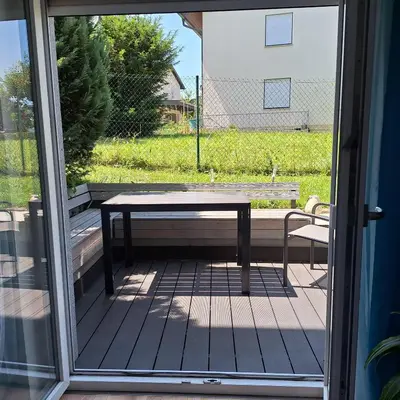Ein Garten an der Unterkunft Schöni´s Zimmer