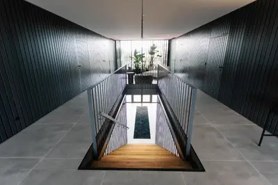 Grundriss der Unterkunft Exklusive Design Appartement Deep Blue Neubau