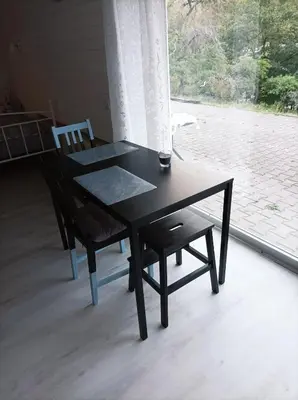 Grundriss der Unterkunft Kleine Ferienwohnung mit Terrasse am Waldrand
