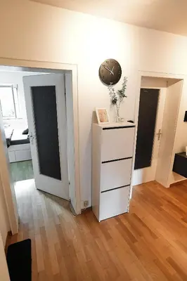 Grundriss der Unterkunft N39 Whole 3-Room Apartment or Individual Room in Karlsruhe Südstadt