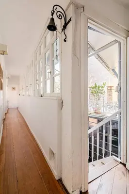 Ein Balkon oder eine Terrasse in der Unterkunft Stilhaus 1730