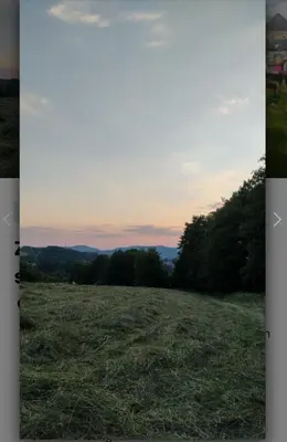 Naturlandschaft in der Nähe des Campingplatzes