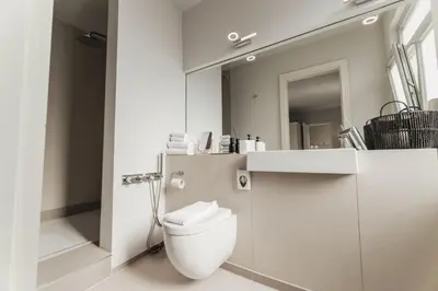 Ein Badezimmer in der Unterkunft BS Suites