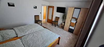 Ein Bett oder Betten in einem Zimmer der Unterkunft Ferienwohnung Ilona