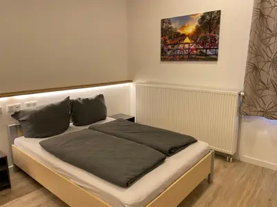 Ein Bett oder Betten in einem Zimmer der Unterkunft Apartment im Fun4you