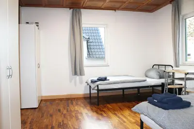 Ein Bett oder Betten in einem Zimmer der Unterkunft Fully equipped Apartments